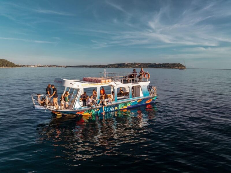 Fažana: Private Glass Boat Tour of Brijuni National Park - Itinerary Highlights