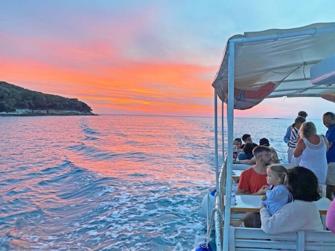 Fazana: Sunset Dolphin Cruise With Dinner in Brijuni Park - Cruise Duration and Timings