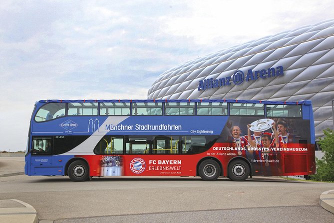 FC Bayern Munich Allianz Arena Tour and Panoramic Munich Tour - Inclusions