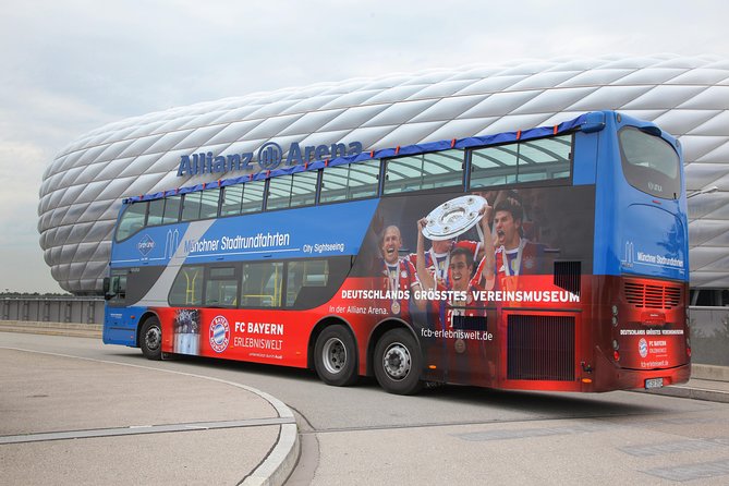 FC Bayern Munich Allianz Arena Tour and Panoramic Munich Tour - Double-Decker Bus Tour