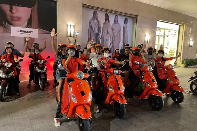 Female Riders Vespa Night Street Food + Train Street Food 4 Hours - Booking Details
