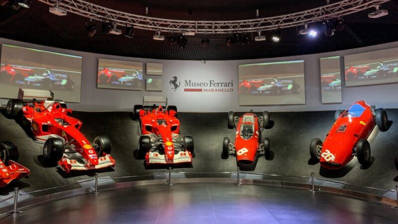 Ferrari Lamborghini Maserati Factories and Museums - Bologna - Authentic Italian Cuisine