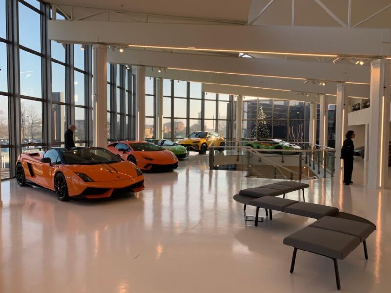 Ferrari Museum, Lamborghini & Pagani Museums+Factories+Lunch - Pricing and Cancellation