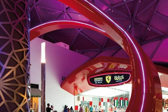 Ferrari World Abu Dhabi Admission Tickets (optional) - Additional Details