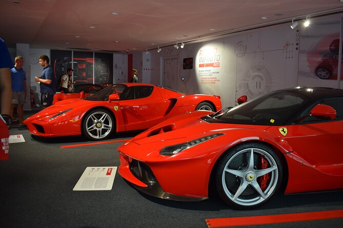 Ferrari World: Museums, Factory Tour, Simulator,Private Transport - Guided Tours and Simulator Highlights