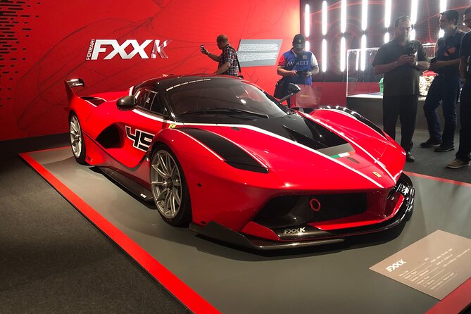 Ferrari World: Museums, Factory Tour, Simulator,Private Transport - Booking Details and Cancellation Policy