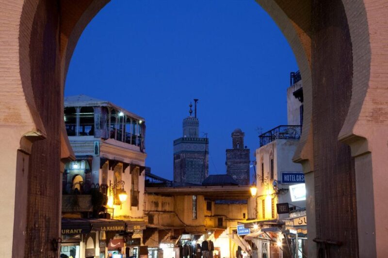 Fes City Night Tour and Traditional Moroccan Dinner - Itinerary Details