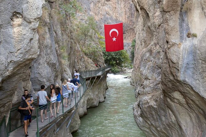 Fethiye Saklikent Gorge and Blue Lagoon Tour From Marmaris - Saklikent Gorge Exploration