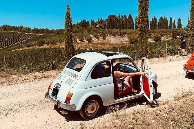 Fiat 500 Self-Tour: Visit the Tuscan Countryside in a Vintage Car - Private Tour Details