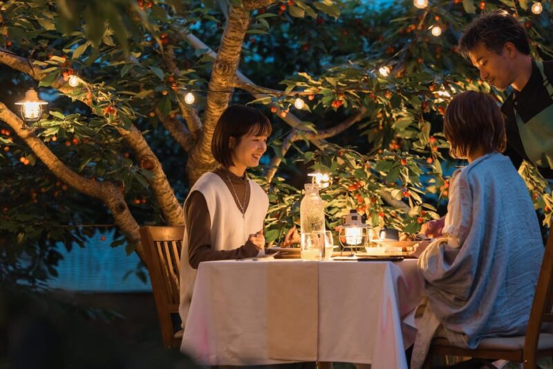 Fine Dining Experience Inside an Orchard in Nagano - Delicious Course Meal