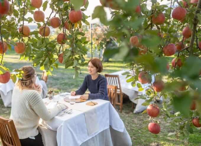 Fine Dining Experience Inside an Orchard in Nagano - Small Souvenir From Orchard