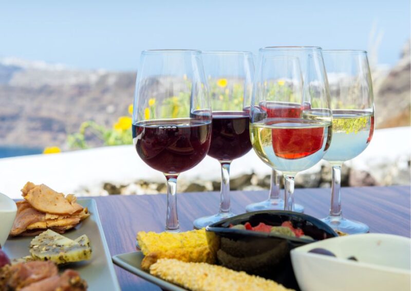 Fira: Island Highlights Private Tour With Wine Tasting - Wine Tasting Experience