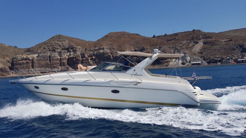 Fira: Private Sunset Cruise With Bbq, Drinks and Hot Springs - Transportation and Transfers