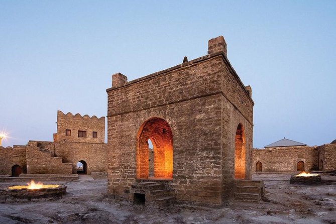 Fire Temple and Fire Mountain Tour - Yanar Dag: Natural Gas Fire