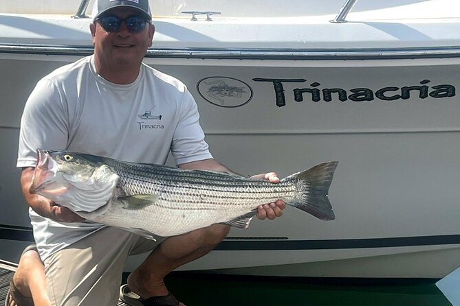 Fishing or Cruising Boston Harbor on Private Yacht Trinacria - Exploring Boston Harbor