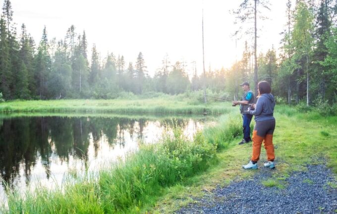 Fishing School in Rukajärvi Lake - Lake and Duration