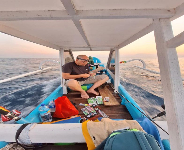 Fishing Trip From Gili Islands - Included Amenities