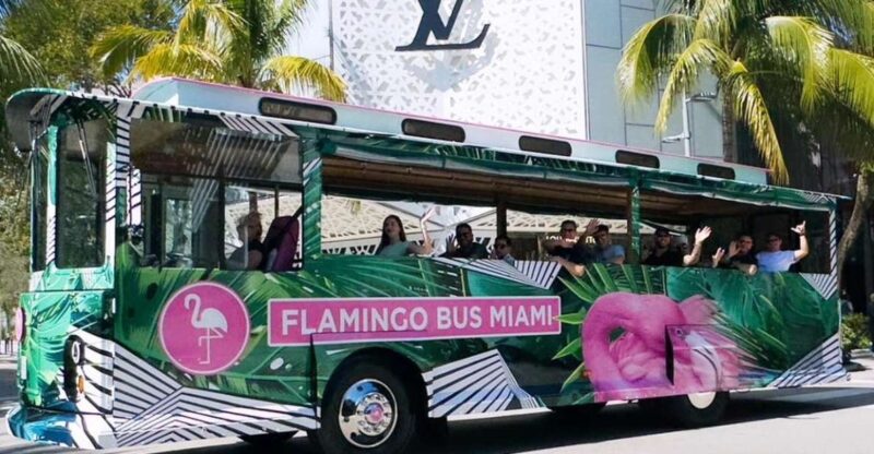 Flamingo Bus Miami Tour Open Air Trolley Tours Miami Fun - Key Points