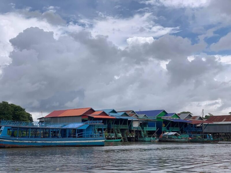 Floating Village Sunset Boat Ride Tour and Market Visit - Local Village Visit