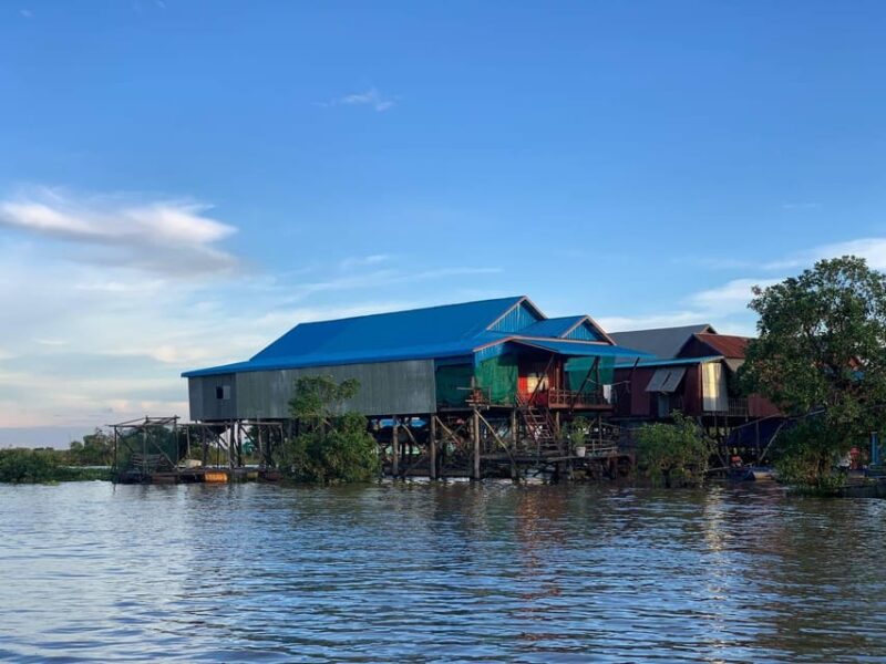 Floating Village Sunset Boat Ride Tour and Market Visit - Market Tour and Boat Ride