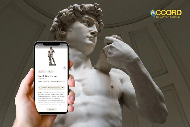 Florence Accademia Gallery Fast-Track Ticket & Audio Guide App - Audio Guide Features