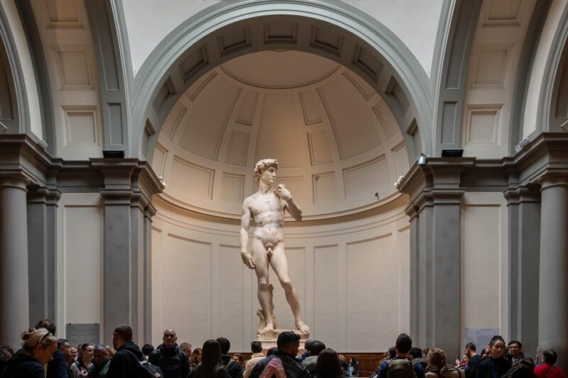 Florence: Accademia Ticket & Audio Guided Tour With Host - Key Points