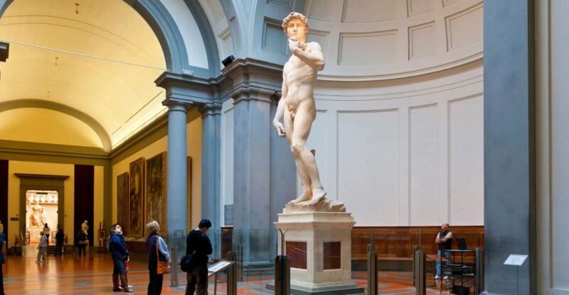 Florence: Accademia Tour, Michelangelos David First Viewing - Key Points