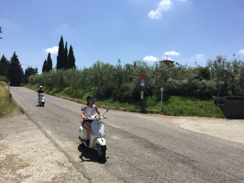 Florence: Chianti Sunset Vespa Tour With Wine & Oil Tasting - Key Points