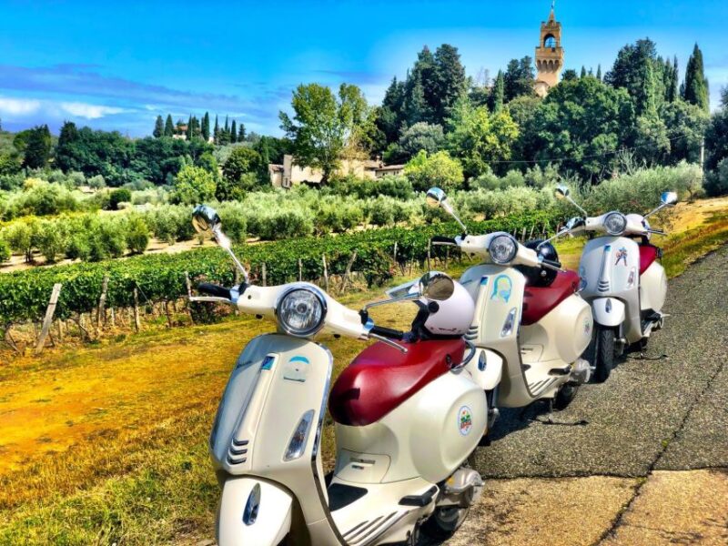 Florence: Chianti Sunset Vespa Tour With Wine & Oil Tasting - Itinerary Details