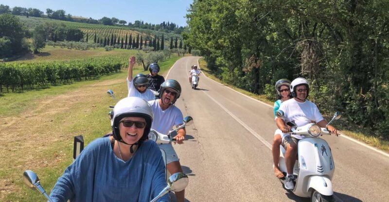 Florence: Chianti Sunset Vespa Tour With Wine & Oil Tasting - Chianti Wine Tasting
