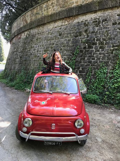 Florence: Countryside Vintage Fiat 500 Driving Tour - Key Points