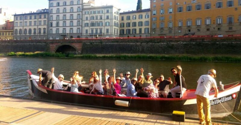 Florence: Gondola Boat Tour With Wine or Coffee and Snack - Booking Information