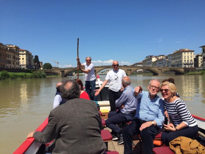 Florence: Gondola Boat Tour With Wine or Coffee and Snack - Culinary Experience