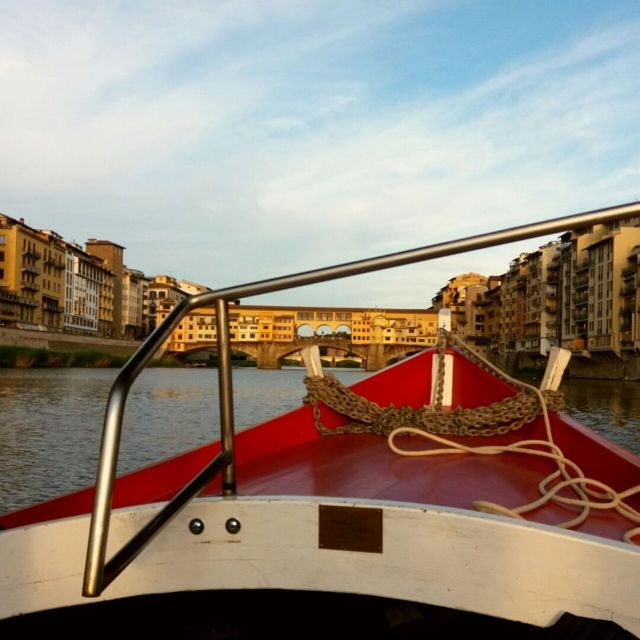 Florence: Gondola Boat Tour With Wine or Coffee and Snack - Inclusions