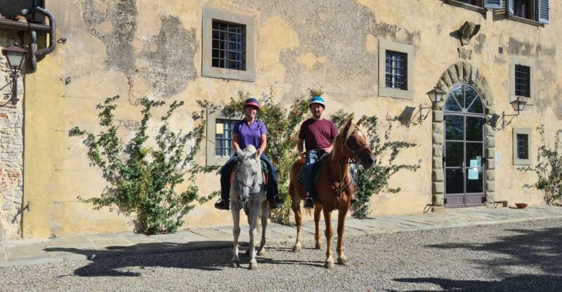 Florence: Horse Ride 3h and Wine Tasting&Lunch at a Castle - Horse Ride Experience