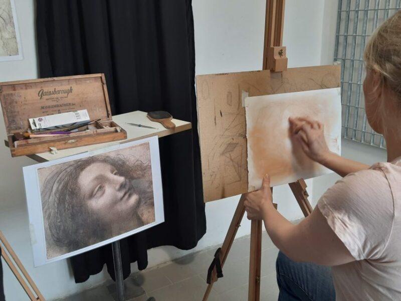 Florence: Leonardo Drawings - Drawing Techniques