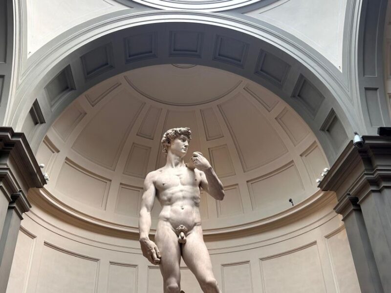 Florence: Michelangelos David Entrance Ticket and Audio App - Key Points