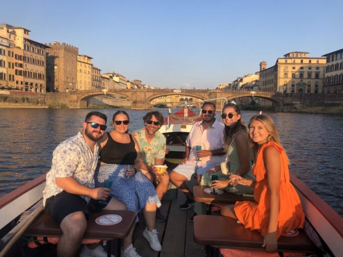 Florence: Private Boat Tour With Wine - Historic Sights Exploration