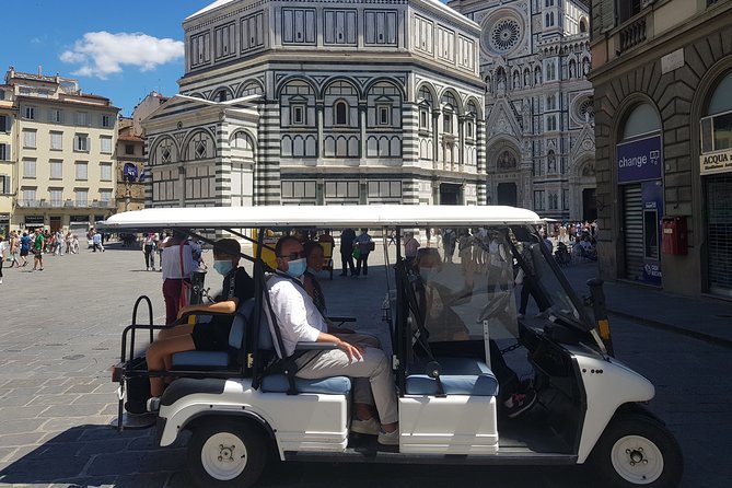 Florence Private Electric Golf Cart Tour - Bottled Water Included