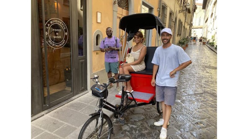 Florence: Tour of Florence by Rickshaw - Key Points