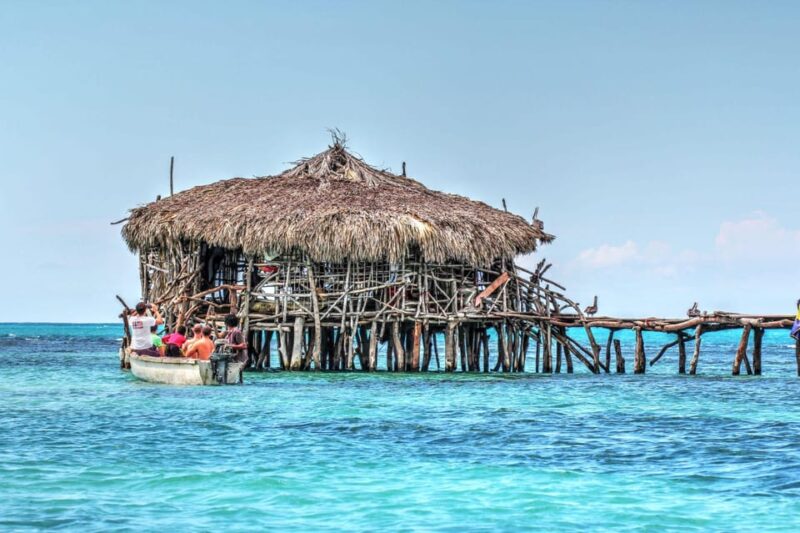 Floyd's Pelican Bar, Black River Safari and Ys Falls Tour - Visiting Pelican Bar