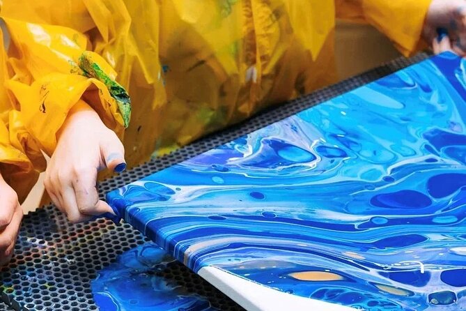 Fluid Art Painting Workshop In New York City - Workshop Location and Accessibility