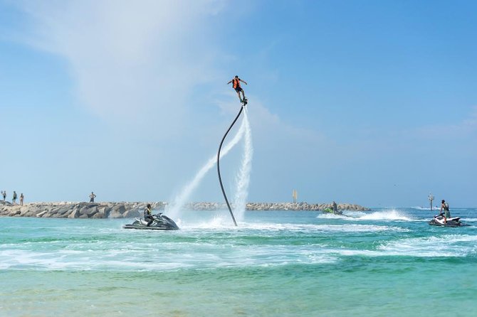 Flyboard Ride in Dubai Duration 30MIN - Key Points