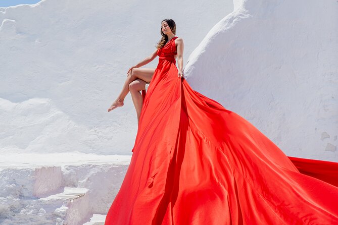 Flying Dress Mykonos Photoshoot - Pricing and Cancellation
