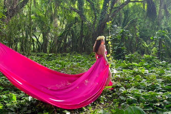 Flying Dress Photo Shoot in Maui - Accessibility Information