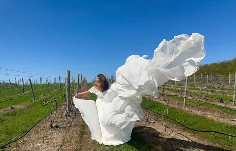 Flying Dress Photo Shoot Traverse City & Surrounding Areas - What Is the Flying Dress Photo Shoot?