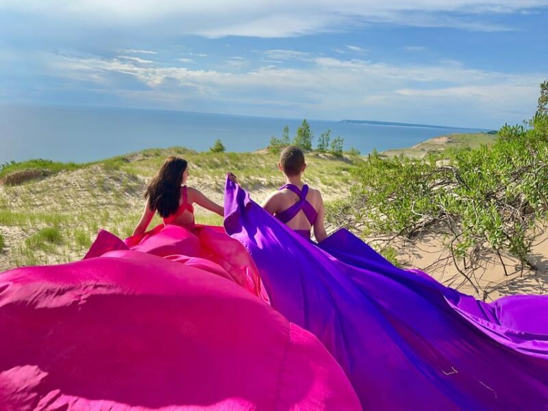 Flying Dress Photo Shoot Traverse City & Surrounding Areas - The Practical Details