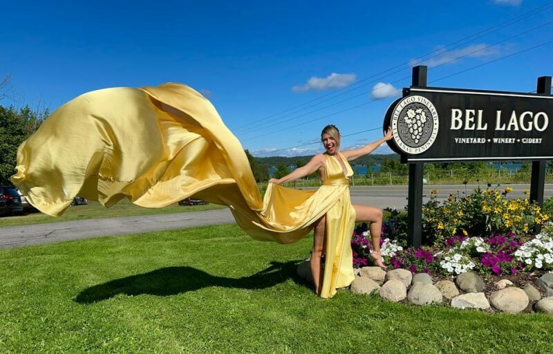 Flying Dress Photo Shoot Traverse City & Surrounding Areas - What To Expect During the Session