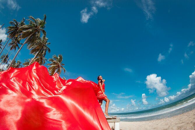 Flying Dress Photoshoot (2 Dresses)  Punta Cana  Photographer - Key Points