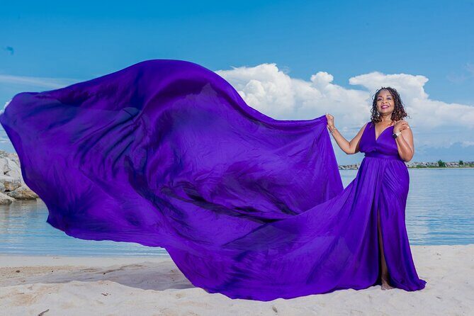 Flying Dress Photoshoot at Doctors Cave Beach Montego Bay Jamaica - What Makes This Photoshoot Special?